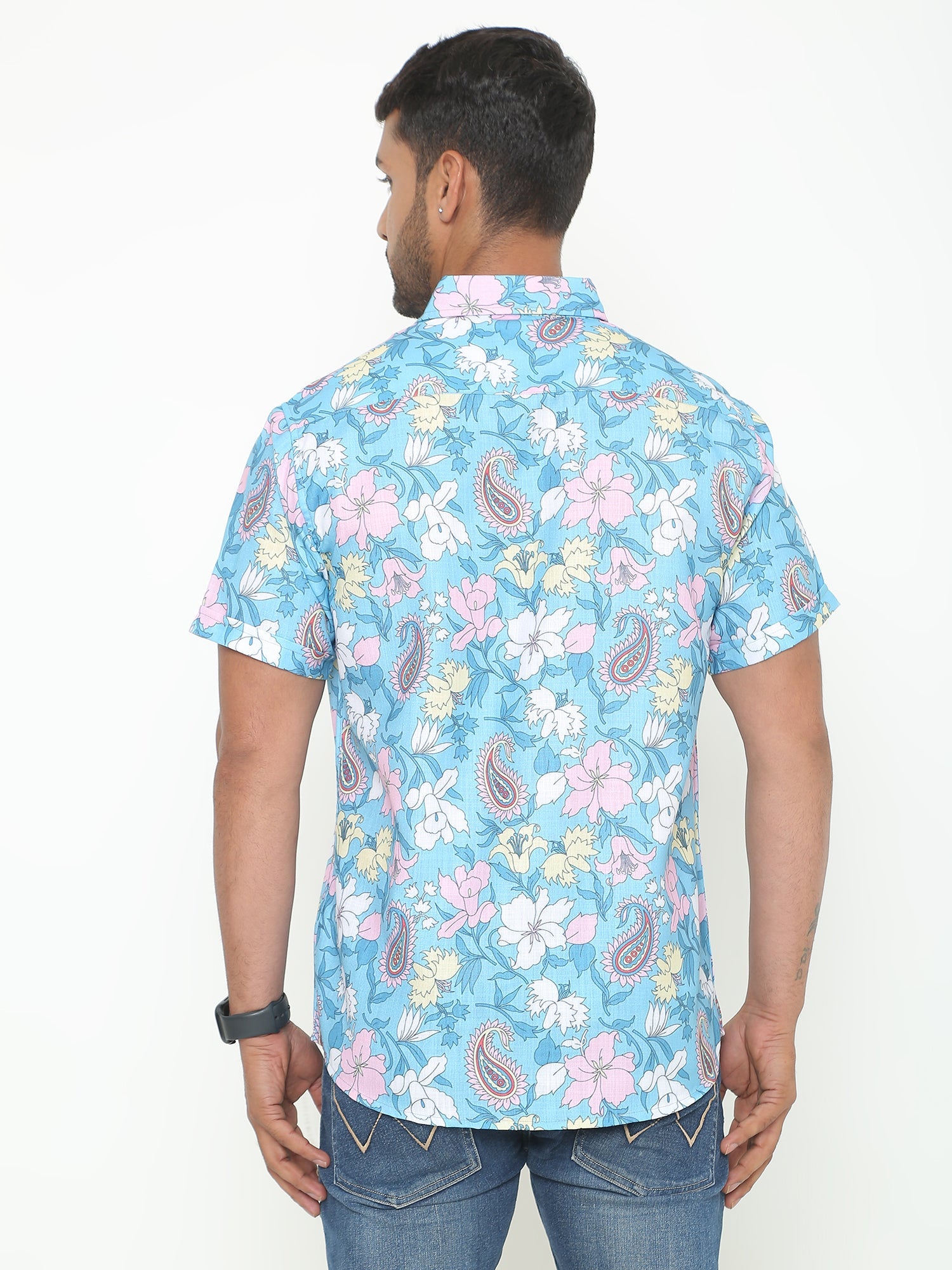 Kuzmic Multi Flower Printed Casuals Shirt