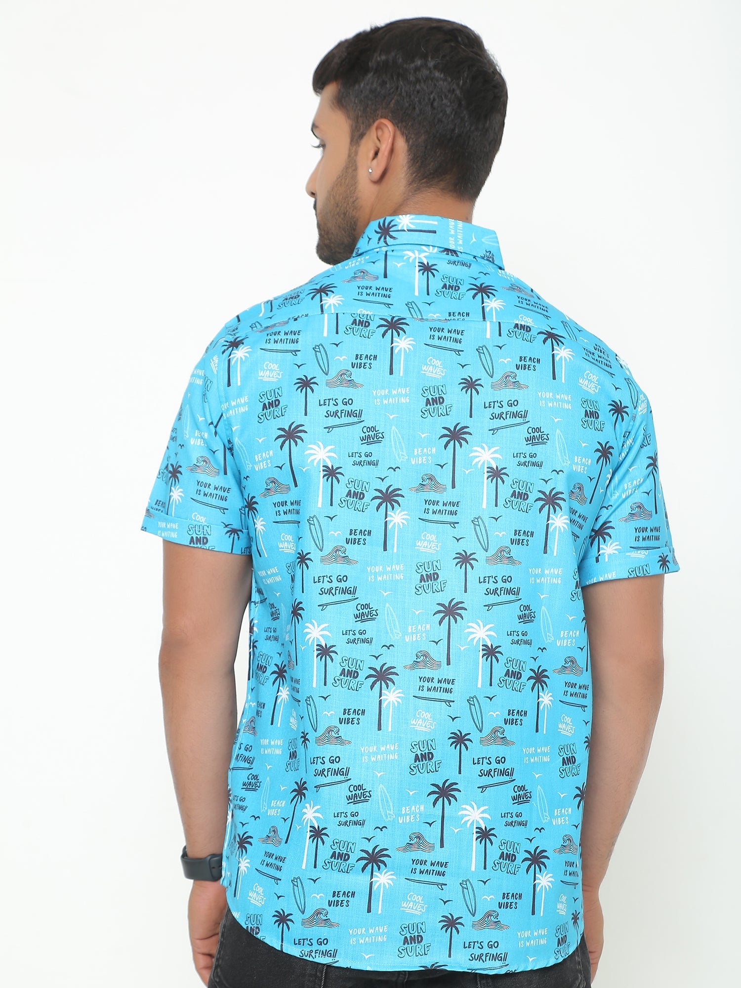 Modest Multi Floral Printed Casuals Shirt